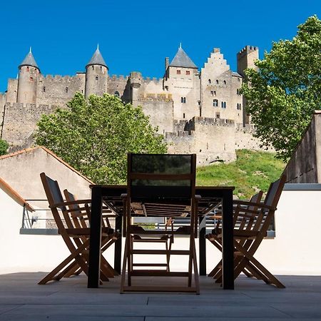 La Terrasse De La Tour Pinte. Apartment Carcassonne Ngoại thất bức ảnh