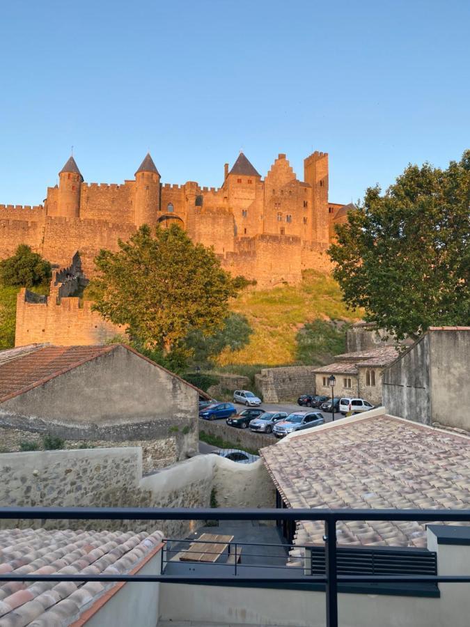 La Terrasse De La Tour Pinte. Apartment Carcassonne Ngoại thất bức ảnh